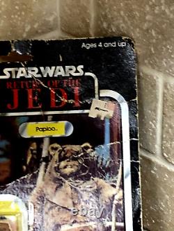 Vintage 1983 Kenner Star Wars Return of the Jedi Paploo Unopened (69)