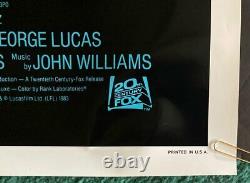 Vintage 1983 STAR WARS RETURN OF THE JEDI GORE GRAPHICS One Sheet Movie Poster