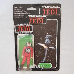 Vintage 1983 Star Wars Return Of The Jedi B-Wing Pilot Action Figure Tri Logo