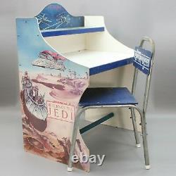 Vintage 1983 Star Wars Return of the Jedi Child's Desk & Chair Display Table