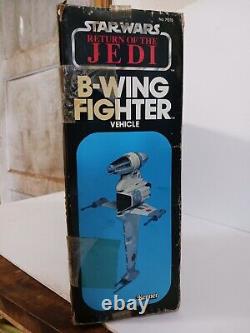 Vintage 1984 ROTJ Star Wars B-wing fighter in box