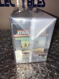 Vintage 1985 Kenner Star Wars POTF Tatooine Skiff MISB Fett Sealed Box AFA 75