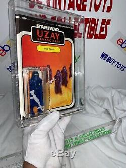 Vintage 1988 Star Wars Uzay Blue Stars CAS 70+ UNPUNCHED Beautiful L@@K
