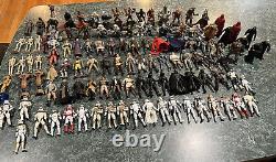 Vintage 1990's & 2000's Massive 110+ Piece Star Wars Figure Lot
