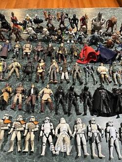 Vintage 1990's & 2000's Massive 110+ Piece Star Wars Figure Lot