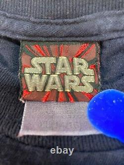 Vintage 2000's Rare Star Wars Sith Darth Maul Tie Dye T-Shirt Size XL