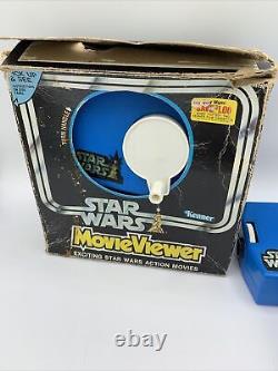 Vintage 2 Kenner Star Wars Movie Viewers with 4 Movie Cassettes