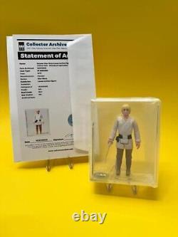 Vintage 77 Star Wars Luke Skywalker Farmboy CAS Graded 80+, In Shipping Bag