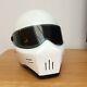 Vintage 80's Bandit White Stig Star Wars Style Helmet