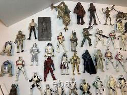 Vintage Huge Lot 105 Star Wars Action Figure Original Weapons Lightsaber Kenner
