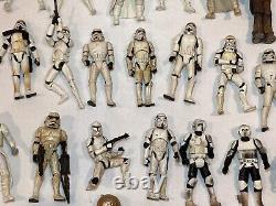 Vintage Huge Lot 105 Star Wars Action Figure Original Weapons Lightsaber Kenner