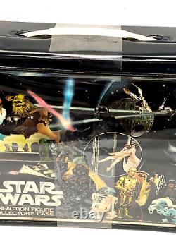 Vintage Kenner 1977 Star Wars Vinyl Action Figure Collectors Case Sealed MISB