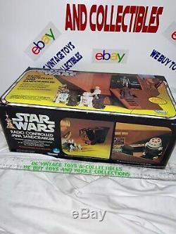 Vintage Kenner 1977 Star wars radio controlled Jawa sandcrawler Unused In Box