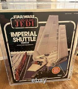 Vintage Kenner 1984 Star Wars ROTJ Imperial Shuttle AFA 85