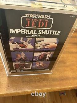 Vintage Kenner 1984 Star Wars ROTJ Imperial Shuttle AFA 85