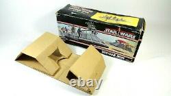 Vintage Kenner Star Wars 1984 POTF Tatooine Skiff w Damaged Original Box
