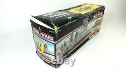 Vintage Kenner Star Wars 1984 POTF Tatooine Skiff w Damaged Original Box