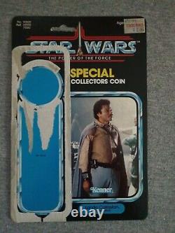 Vintage Kenner Star Wars 3.75 General Lando Complete LAST 17 With Card & Coin