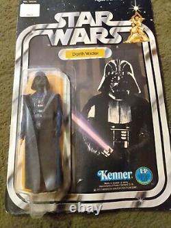 Vintage Kenner Star Wars Darth Vader Figure 1977- Unopened 12 Back
