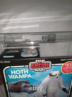 Vintage Kenner Star Wars Esb Hoth Wampa Afa 80 Nm+! Rare + Superb Misb