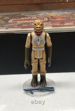 Vintage Kenner Star Wars Figure Lot with Original Weapons