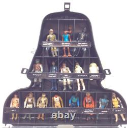 Vintage Kenner Star Wars LOT Of 31 ACTION FIGURES With Darth Vader Case B