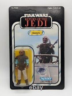 Vintage Kenner Star Wars Return of the Jedi Weequay HK 77 Back