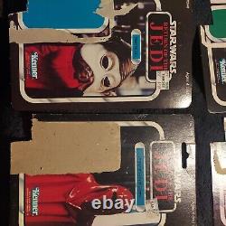 Vintage Kenner Star Wars card backs Assorted cards (see photos) 1980s lots of 16