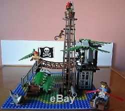 Vintage LEGO Pirates 6270 FORBIDDEN ISLAND Complete with Instructions 1989