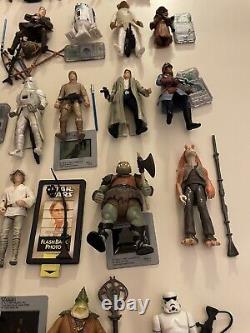 Vintage Lot Of 50 Star Wars POTF 90s / 00s Figures & Most Are Complete