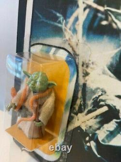 Vintage Recarded STAR WARS Yoda ESB 41 bk Action Figure All Original Accessories