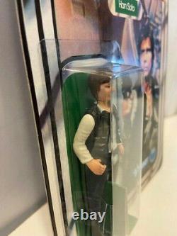 Vintage Recarded Star Wars Han Solo And Chewbacca Original figure 12 Back