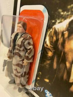 Vintage Recarded Star Wars Han Solo Trench Original Action Figure 77 Back ROTJ