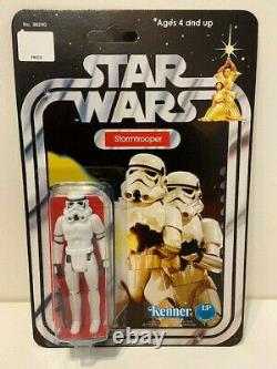 Vintage Recarded Star Wars Stormtrooper Original figure 12 Back