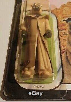Vintage Rotj Moc Tusken Raider Hollow Cheek Tubes 65b Punched Excellent Hk Coo
