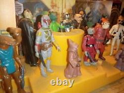 Vintage STAR WARS 1979 Original Creature Cantina Action Playset with Figures