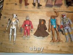 Vintage STAR WARS 1979 Original Creature Cantina Action Playset with Figures