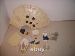 Vintage STAR WARS 70s Han Solo Millennium Falcon Vehicle Playset Kenner Complete