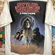 Vintage Star Wars A New Hope 1995 Lucas Films Inc Movie Promo Xl Anvil T-shirt