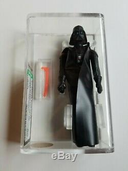Vintage Star Wars 1977 Darth Vader with Double Telescoping (DT) Saber AFA 60