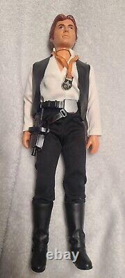 Vintage Star Wars 1978 12 Inch Han Solo Kenner All Original with gun & medal