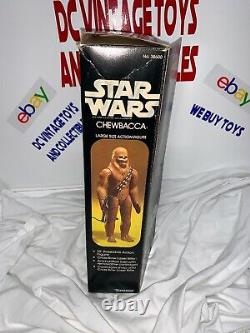 Vintage Star Wars 1978 15 Inch Chewbacca Figure COMPLETE 12 Inch Unused L@@K