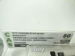 Vintage Star Wars 1979 Graded CAS 80 Boba Fett Original