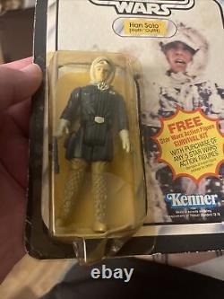Vintage Star Wars 1980 Kenner ESB Han Solo (Hoth Outfit) Action Figure 41 Back