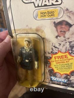 Vintage Star Wars 1980 Kenner ESB Han Solo (Hoth Outfit) Action Figure 41 Back