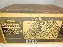 Vintage Star Wars 1981 Dagobah Playset withInstruction manual, replacement foam