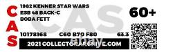 Vintage Star Wars 1982 Boba Fett Moc 47-c Back Graded Cas 60 (c60 B70 F80) Clear