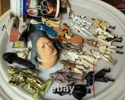 Vintage Star Wars 1983-2011 Kenner Hasbro LFL Action Figures lot