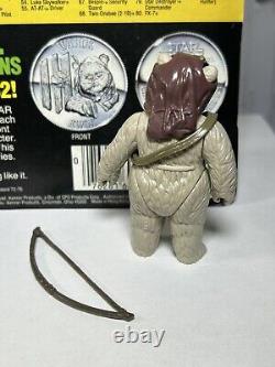 Vintage Star Wars 1984 POTF WAROK 92 Back Figure With Sealed Collector Coin