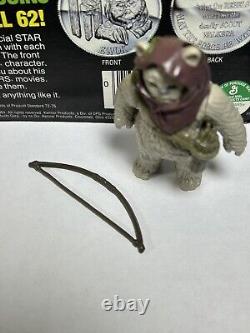 Vintage Star Wars 1984 POTF WAROK 92 Back Figure With Sealed Collector Coin